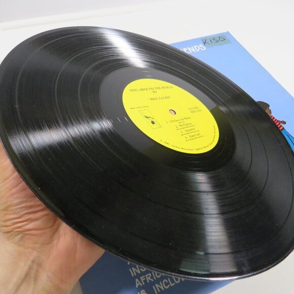 Sing Around the World MISS JACKIE & HER FRIENDS (1) LP Vinyl Record - Picture 5 of 7
